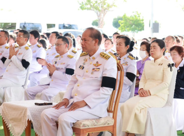 ร่วมพิธีเจริญพระพุทธมนต์ ทำบุญตักบาตรและปล่อยพันธุ์สัตว์น้ำ ... พารามิเตอร์รูปภาพ 4
