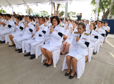 ร่วมพิธีเจริญพระพุทธมนต์ ทำบุญตักบาตรและปล่อยพันธุ์สัตว์น้ำ ... พารามิเตอร์รูปภาพ 7