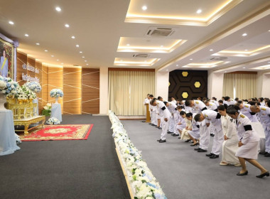 ข้าร่วมพิธีเจริญพระพุทธมนต์ ทำบุญตักบาตร ... พารามิเตอร์รูปภาพ 1